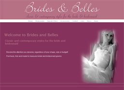 Brides & Belles Website