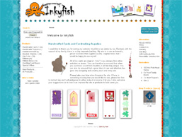 Inkyfish handmade cards and cardmaking supplies