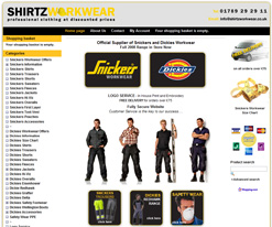 Snickers and Dickies Workwear