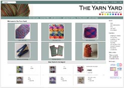 Hand-dyed yarns and fibres